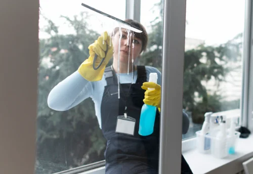 Nettoyage de vitres intérieures et extérieures à Bourdeilles
